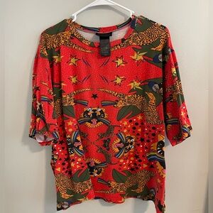 Nooworks Pride Tiger Oversized Tee Shirt